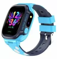 Детские умные часы Smart Baby Watch Y92 голубые Детские умные часы Smart Baby Watch Y92 голубые