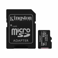 Карта памяти Kingston Canvas Select Plus microSDXC 512GB (с адаптером)