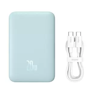Внешний аккумулятор Baseus Magnetic Mini Wireless Fast Charge Power Bank 10000mAh 20W Внешний аккумулятор Baseus Magnetic Mini Wireless Fast Charge Power Bank 10000mAh 20W
