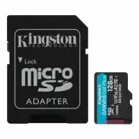 Карта памяти Kingston Canvas Go! Plus microSDXC 128GB (с адаптером)