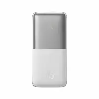 Внешний аккумулятор Baseus Bipow Pro Digital Display Fast Charge 20W 10000mAh (белый) Внешний аккумулятор Baseus Bipow Pro Digital Display Fast Charge 20W 10000mAh (белый)