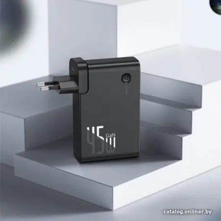 Внешний аккумулятор Baseus GaN PPNLD-C01 10000mAh (черный)