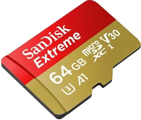 Карта памяти SanDisk Extreme microSDXC 64GB (без адаптером)