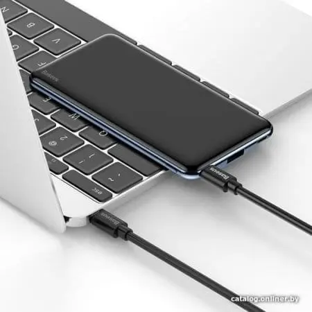Внешний аккумулятор Baseus Simbo PPALL-QB01 10000mAh (черный)