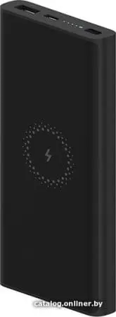 Внешний аккумулятор Xiaomi Mi Power Bank 3 Wireless WPB15ZM 10000mAh (черный)