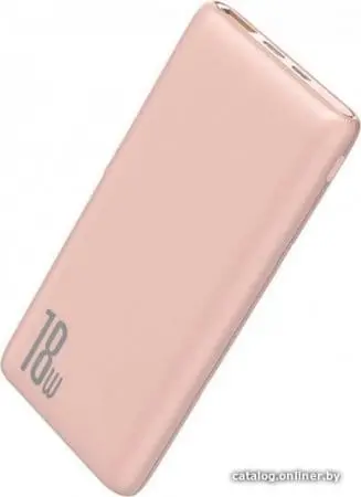Внешний аккумулятор Baseus Bipow PPDML-04 10000mAh (розовый)