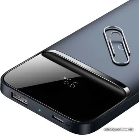 Внешний аккумулятор Baseus Magnetic wireless PPCXW10 10000mAh (черный)