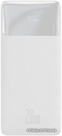 Внешний аккумулятор Baseus Bipow Digital Display PPDML-M02 20000mAh (белый)