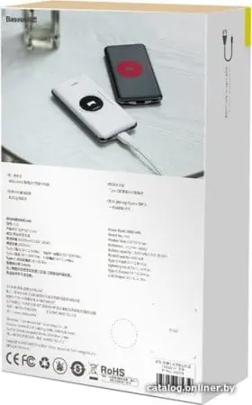 Внешний аккумулятор Baseus Simbo Smart PPALL-AQB01 10000mAh (черный)