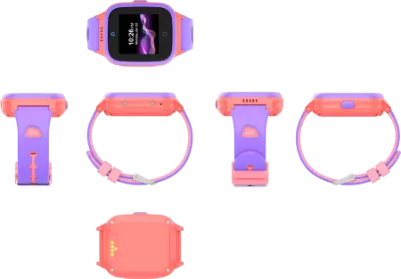 Детские часы Leefine Q27 4G (розовый/фиолетовый) Детские часы Leefine Q27 4G (розовый/фиолетовый)