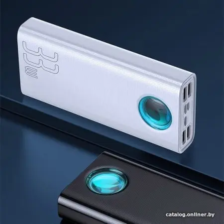 Внешний аккумулятор Baseus Amblight PPLG-02 30000mAh (белый)