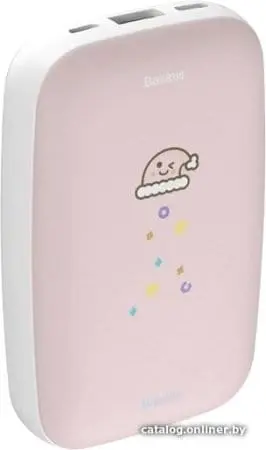 Внешний аккумулятор Baseus Mini Q Hand Warmer PPALL-CXQ04 10000mAh (розовый)