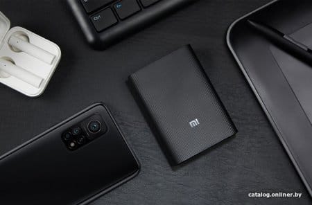 Внешний аккумулятор Xiaomi Mi Power Bank 3 Ultra Compact PB1022Z 10000mAh (черный) Внешний аккумулятор Xiaomi Mi Power Bank 3 Ultra Compact PB1022Z 10000mAh (черный)