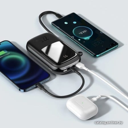 Внешний аккумулятор Baseus Qpow Digital Display PPQD-I01 20000mAh (черный)