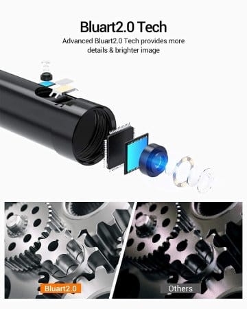 USB видеоэндоскоп с экраном Depstech DS450 Dual USB видеоэндоскоп с экраном Depstech DS450 Dual