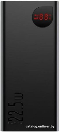 Внешний аккумулятор Baseus Adaman Metal Digital Display PPAD000101 20000mAh (черный)