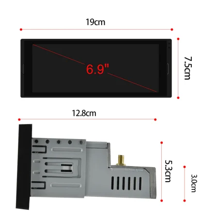 Автомагнитола на Android 10 MyWay MW2859 1-16GB