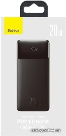 Внешний аккумулятор Baseus Bipow Digital Display PPDML-N01 30000mAh (черный)