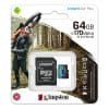 Карта памяти Kingston Canvas Go! Plus microSDXC 64GB (с адаптером)