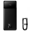Внешний аккумулятор Baseus Bipow Digital Display Fast charge Power bank 20000mAh (черный)