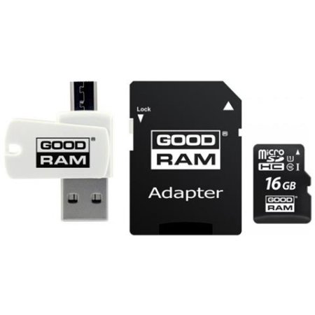 Карта памяти GOODRAM ALL in ONE microSDHC M1A4-0160R12 16GB