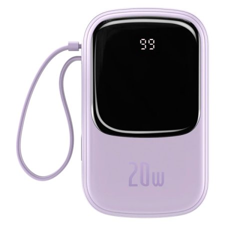 Внешний аккумулятор Baseus Qpow Digital Display PPQD-H05 20000mAh (Фиолетовый)