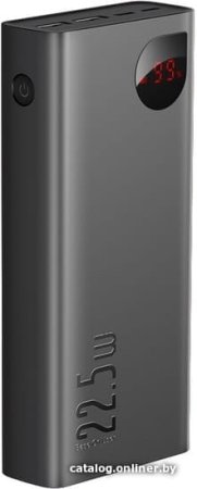 Внешний аккумулятор Baseus Adaman Metal Digital Display PPIMDA-C0A 30000mAh (черный)