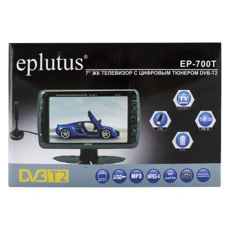 Портативный телевизор Eplutus EP-700T