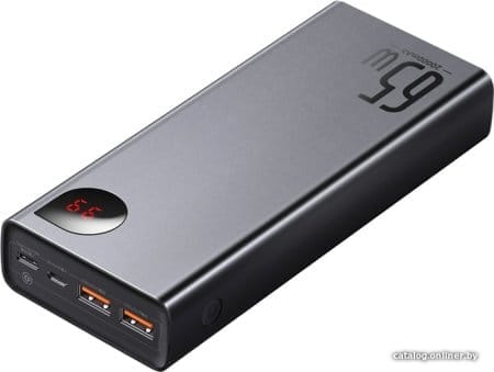 Внешний аккумулятор Baseus Adaman Metal Digital Display PPIMDA-D01 20000mAh (черный)