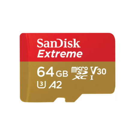 Карта памяти SanDisk Extreme microSDXC 64GB (без адаптером)