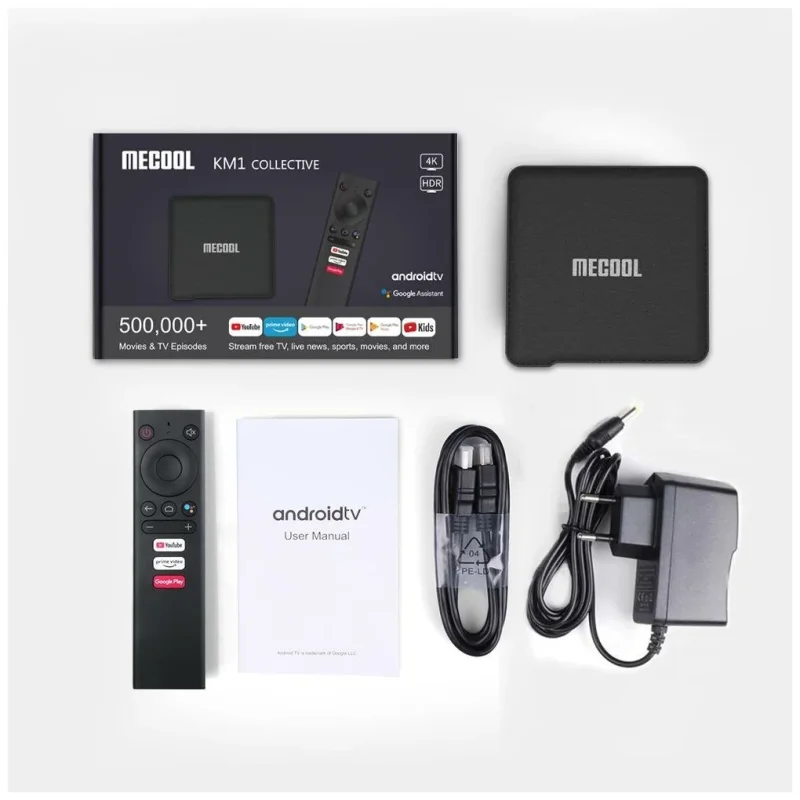 Смарт-приставка Mecool KM1 Deluxe 4/32GB Смарт-приставка Mecool KM1 Deluxe 4/32GB