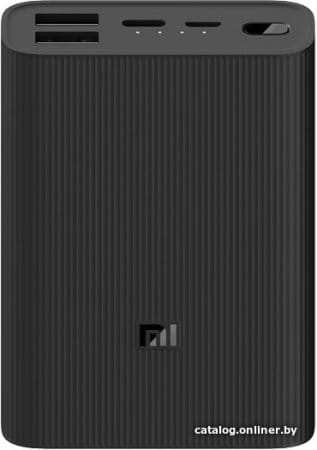 Внешний аккумулятор Xiaomi Mi Power Bank 3 Ultra Compact PB1022Z 10000mAh (черный) Внешний аккумулятор Xiaomi Mi Power Bank 3 Ultra Compact PB1022Z 10000mAh (черный)