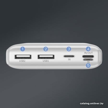 Внешний аккумулятор Baseus Mini JA PPJAN-C02 30000mAh (белый)