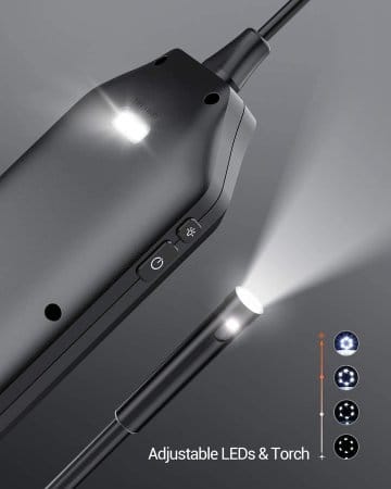 USB видеоэндоскоп с экраном Depstech DS450 Dual USB видеоэндоскоп с экраном Depstech DS450 Dual