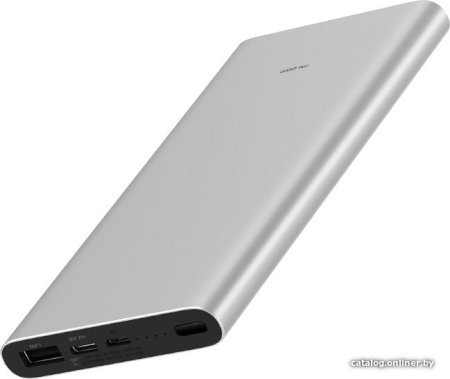 Внешний аккумулятор Xiaomi Mi Power Bank 3 18W Fast Charge 10000mAh (серебристый)