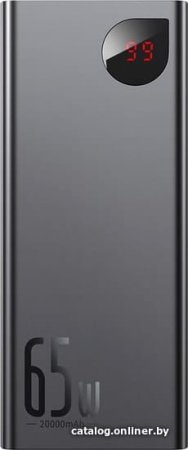 Внешний аккумулятор Baseus Adaman Metal Digital Display PPIMDA-D01 20000mAh (черный)