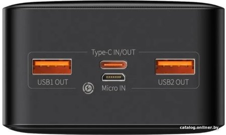 Внешний аккумулятор Baseus Bipow Digital Display PPDML-N01 30000mAh (черный)